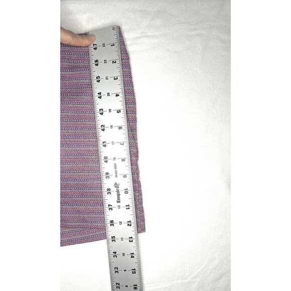 Ann Taylor LOFT The Riviera Short Women's 4 Pink Stripe Casual Summer Preppy Mod - Picture 6 of 14